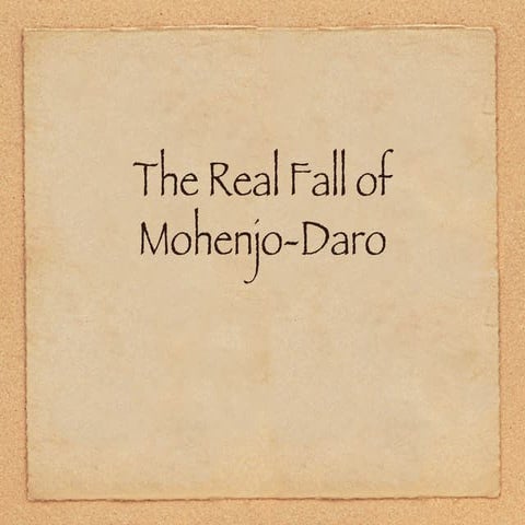Mohenjo Daro