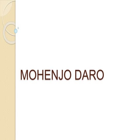 Mohenjo daro