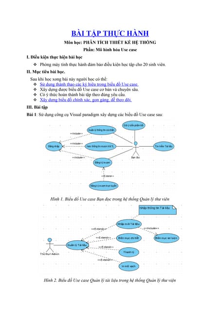 Mô hình hóa Use Case 01