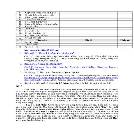 Mô hình hóa Use Case 03