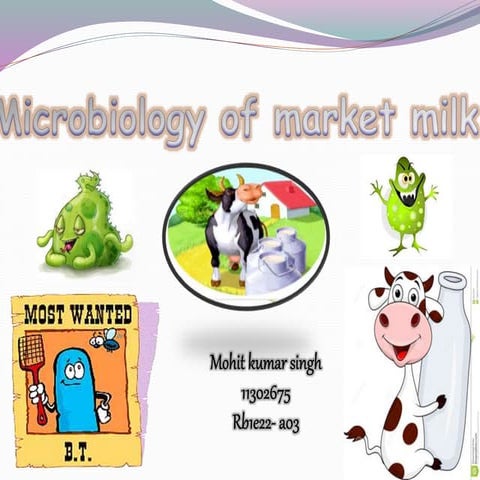 microbiology of market milk
