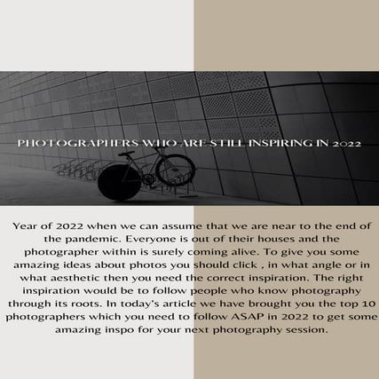 Mohit bansal chandigarh Photographers who are still inspiring in 2022.PDF