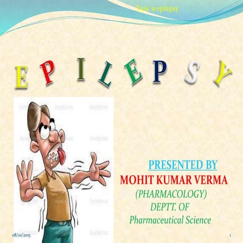 Epilepsy Case Study | PPTX