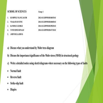 Mohr's cirlces presentation