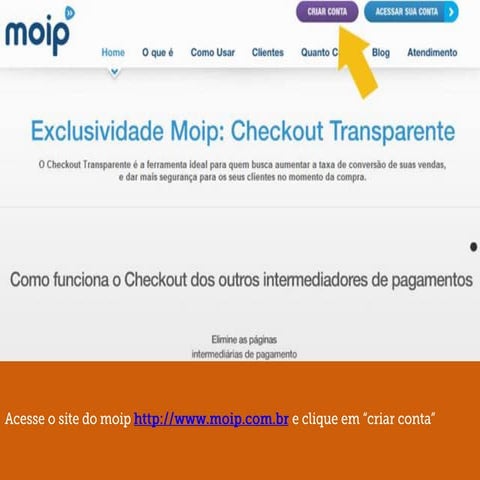 Moip cadastro | PPTX