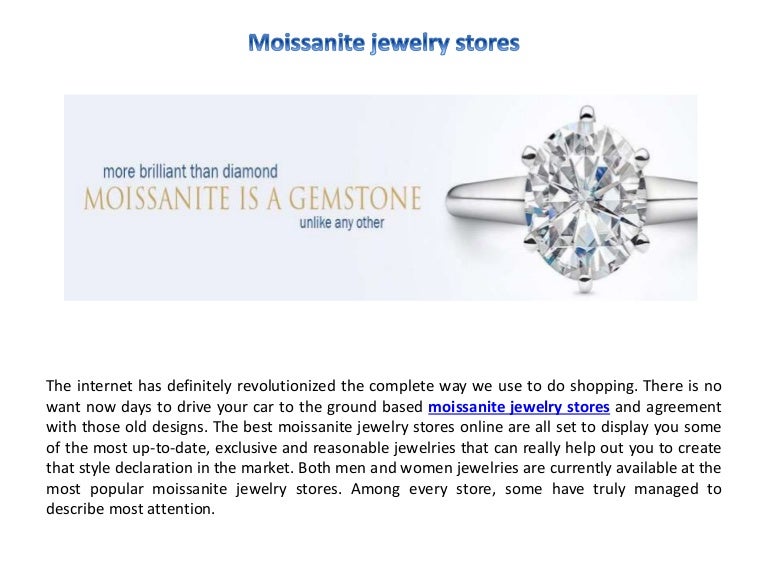 Moissanite jewelry stores in UK