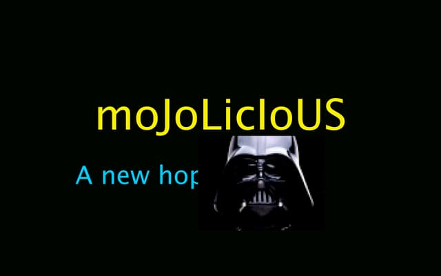 Mojolicious - A new hope