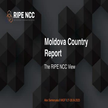 Moldova Country Report