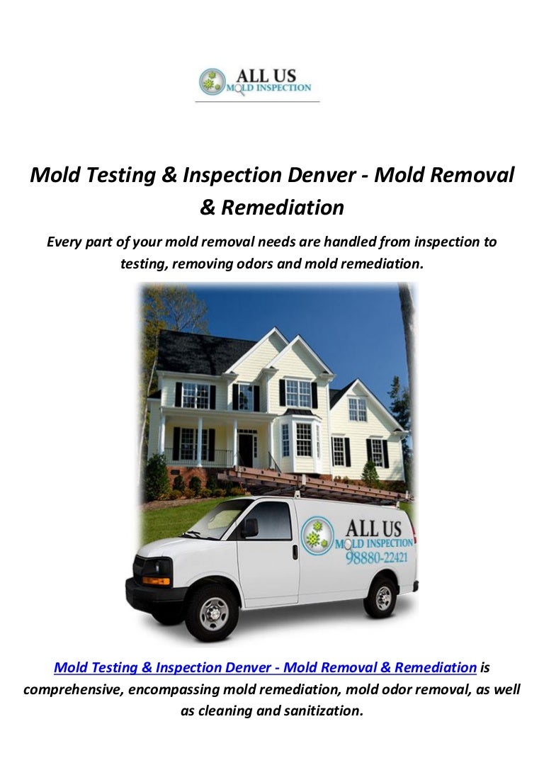 Mold Testing & Mold Remediation in Denver, CO