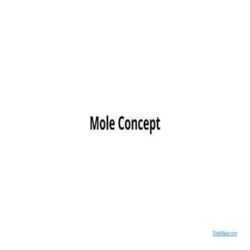 The Mole Concept.ppt