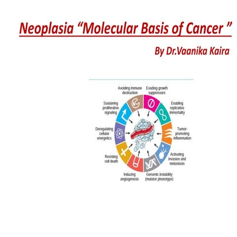 Neoplasia-Molecular basis of cancer | PPTX