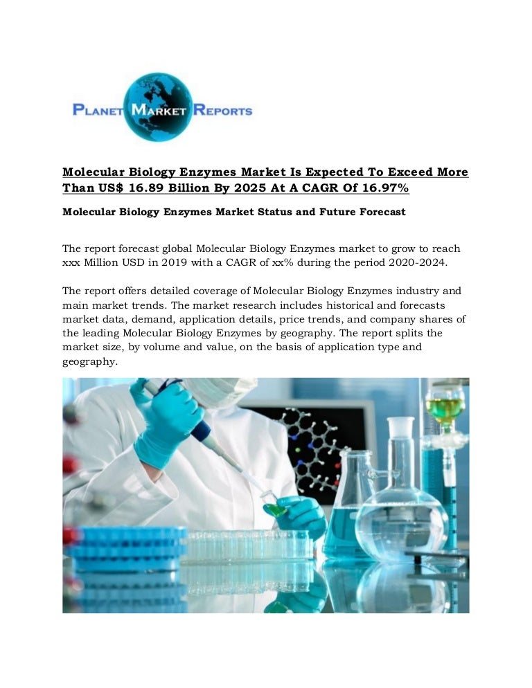 Molecular Biology Enzymes Market Is Expected To Exceed More Than US$