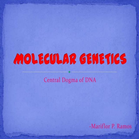 Molecular Engineering
