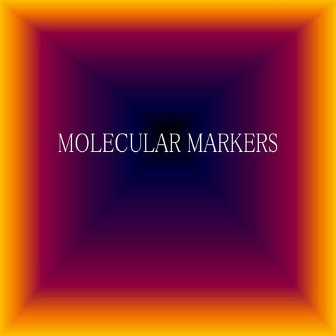 Molecular markers used in biotechnology 