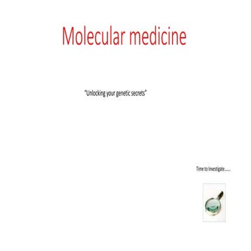 molecular medicine.pptx