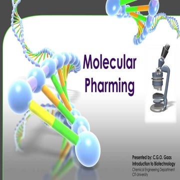 Molecular pharming