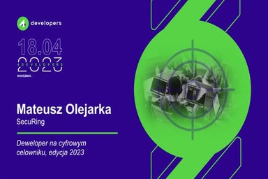 Developer in a digital crosshair, 2023 edition - 4Developers