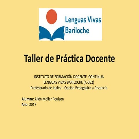 Moller Poulsen - Informe Institucional