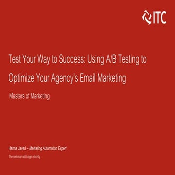 Test Your Way to Success: Optimize Your Agency's Email Marketing