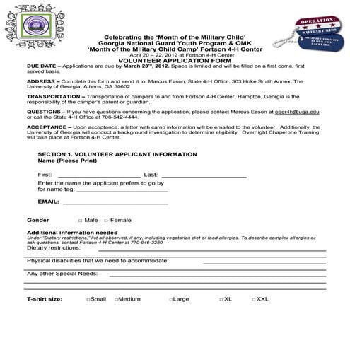 Application form | DOCX