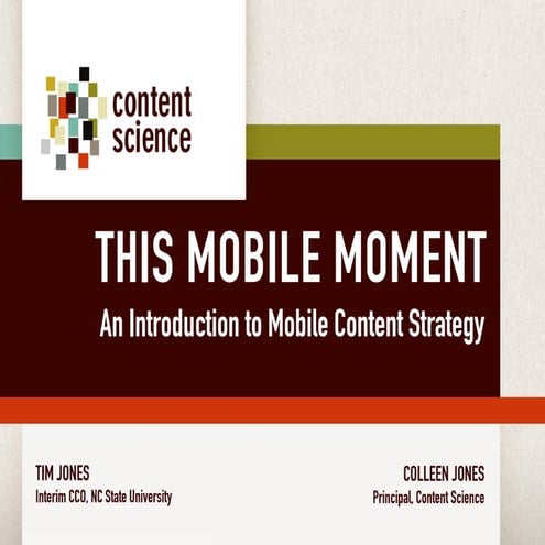 This Mobile Moment