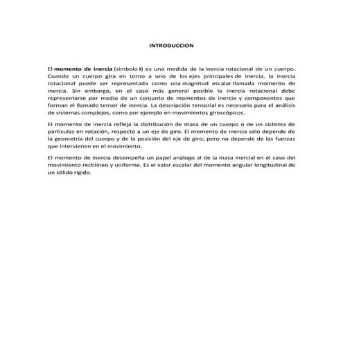 Momento de inercia