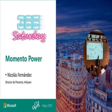 Momento power - 365 Saturday Mmadrid 2019