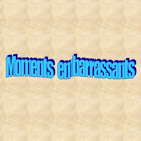 Momentos Embarazosos