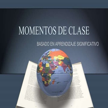 Momentos de clase