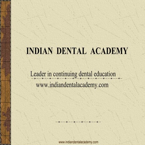 Moment to force ratio final presentation /certified fixed orthodontic courses...