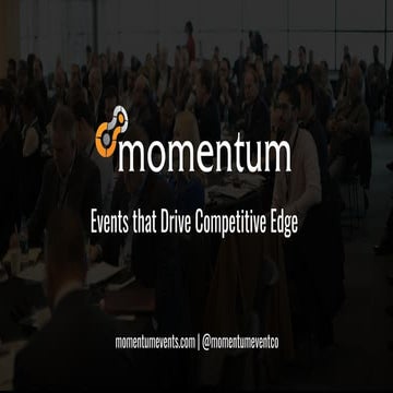 Momentum Events Brochure