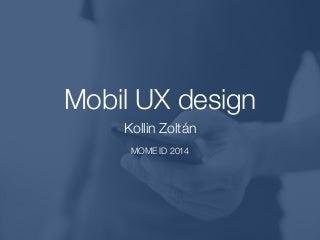 Mobil UX design