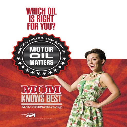 Engine Oil Categories 2013