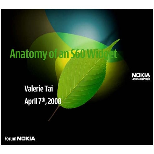 Nokia Web-Runtime Presentation (Phong Vu) | PDF