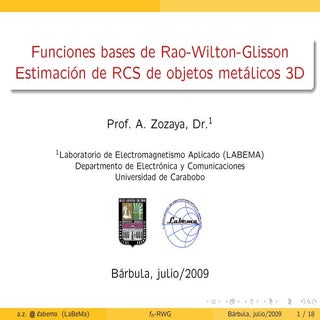 Funciones bases de Rao-Wilton-Gliss...
