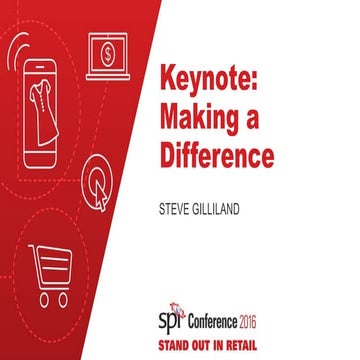 Keynote: Making a Difference