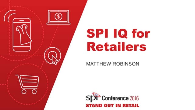 SPI IQ for Retailers