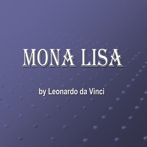 Mona Lisa
