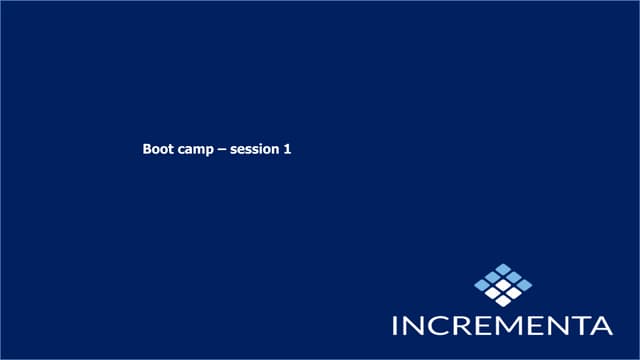 Business modelling for a start up