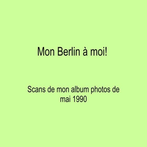 mon Berlin à moi