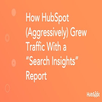 SearchLove Boston 2019 - Aja Frost - How to (Aggressively) Grow Organic Traff...