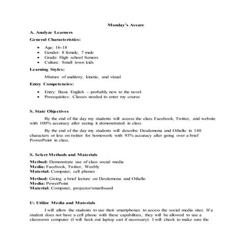 Monday | PDF