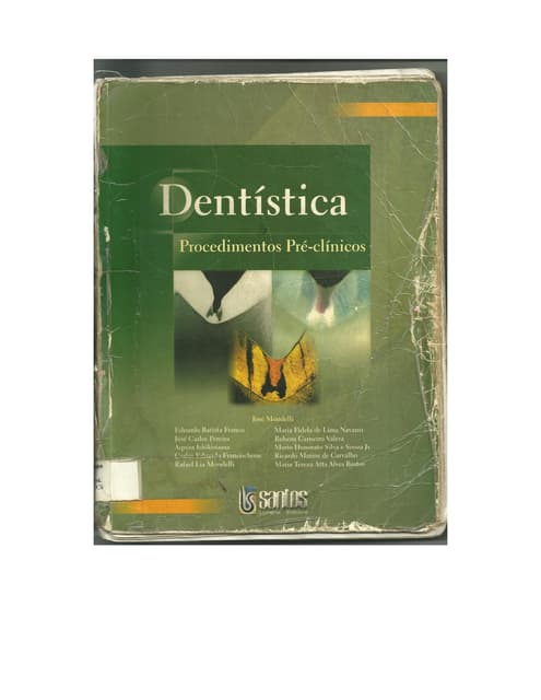 [Mondelli] dentística procedimentos...