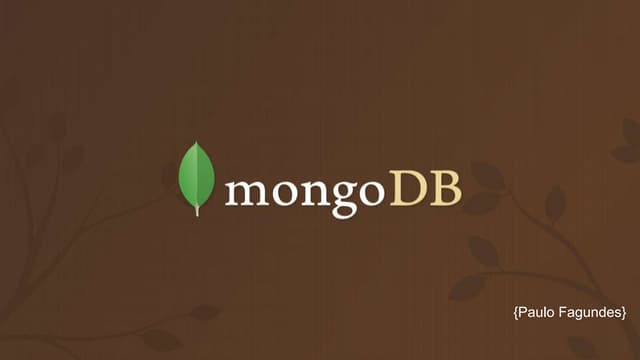Mondodb