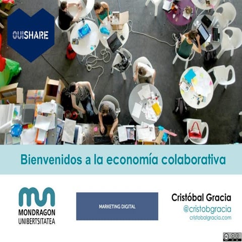 Bienvenidos a la Economía Colaborativa