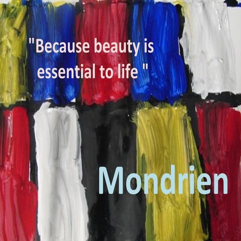 Mondrien, geometry in class