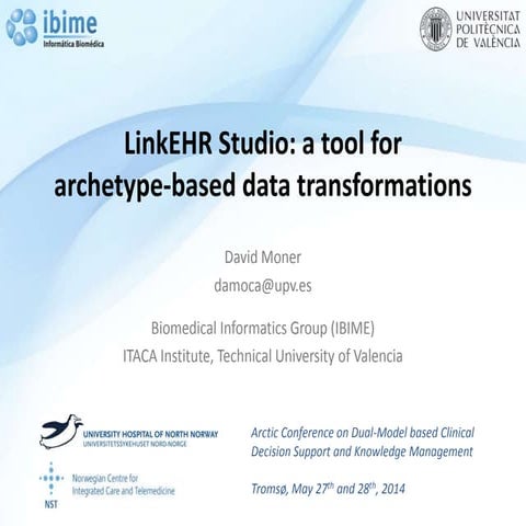 Archetype-based data transformation with LinkEHR