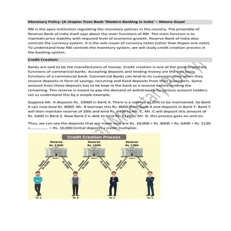 Credit control by RBI | PPTX