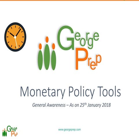 Banks SSC - Monetary Policy Tools