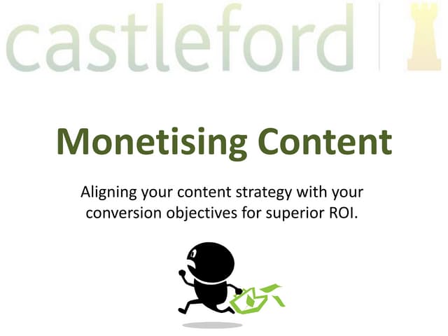 Monetising Content - adtech Sydney 2012